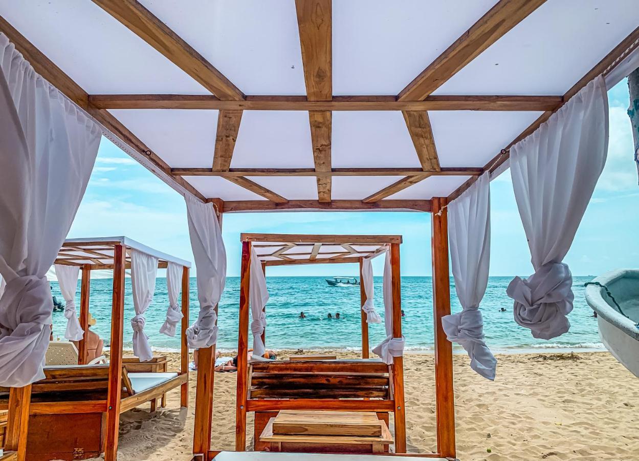 Venido Del Mar Beach Isla Barú Exteriör bild
